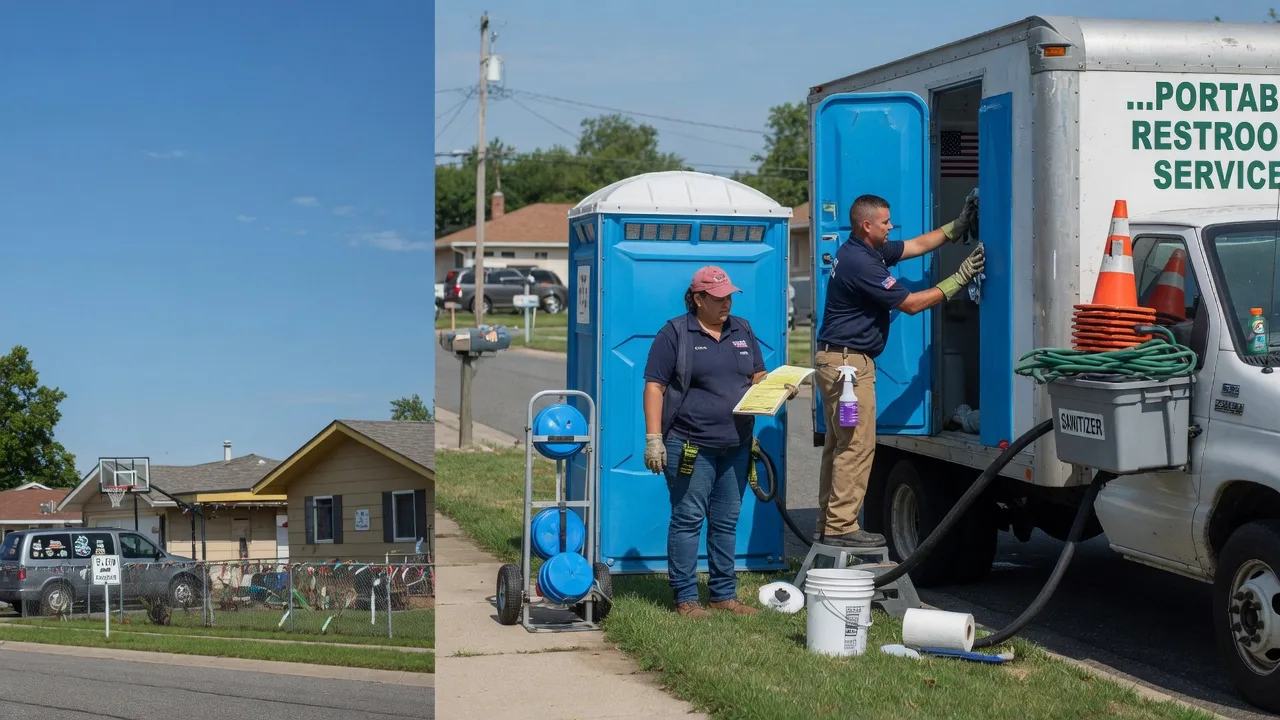 Porta Potty Rental in Ferdinand, IN near me
